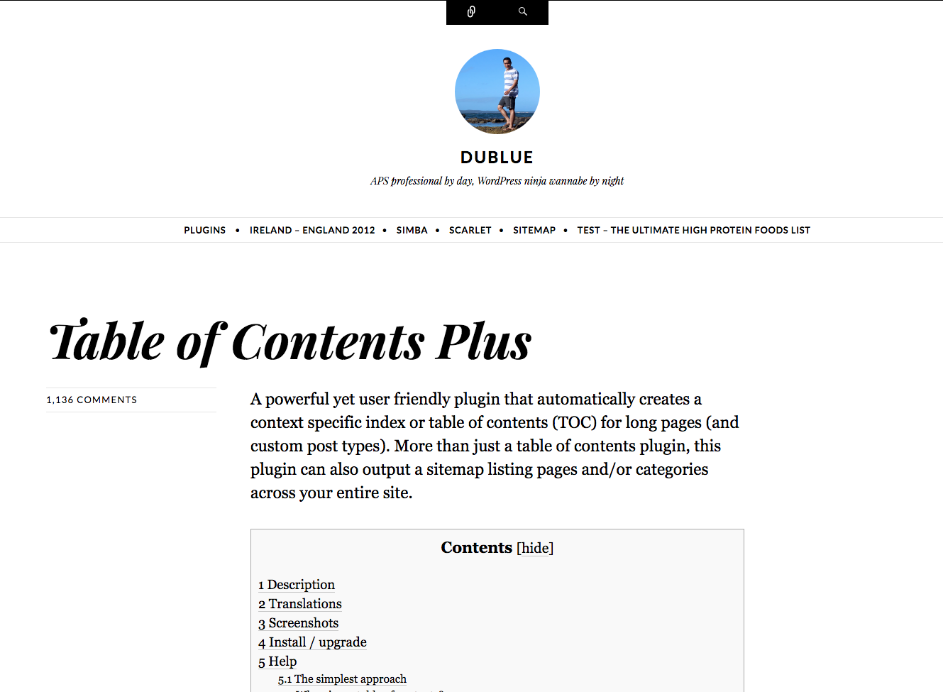 サイトに目次を自動生成する便利なwordpressプラグイン Table Of Contents Plus Weluka